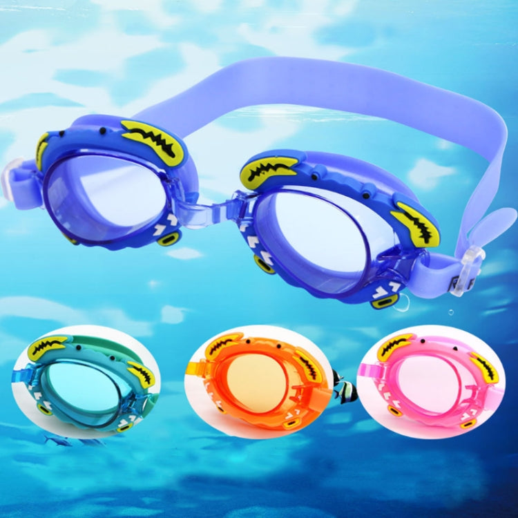 RUIHE 2 PCS Children Cute Cartoon Waterproof Anti-fog Swimming Goggles(Blue) - Swimming Glasses by RUIHE | Online Shopping South Africa | PMC Jewellery