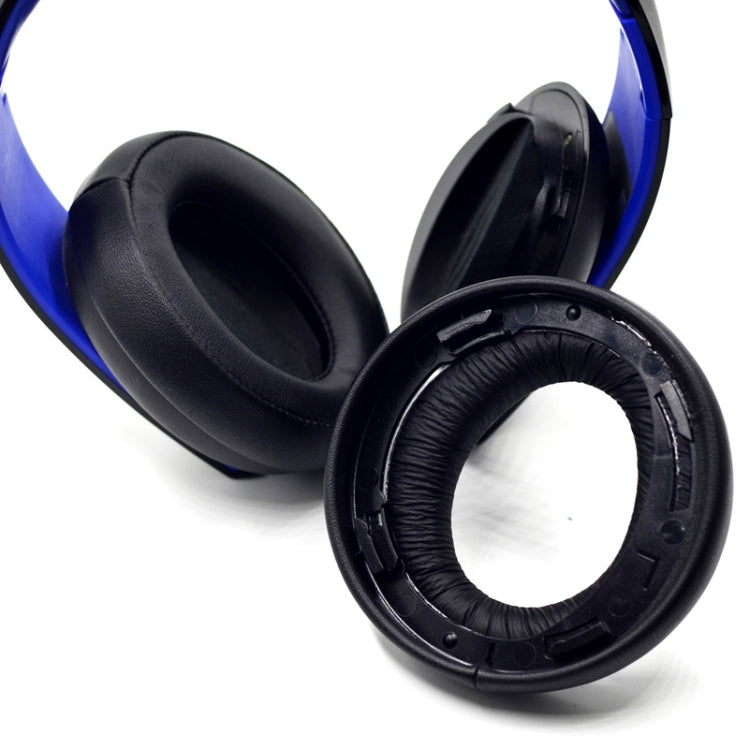 2 PCS Headphone Sponge Cover for SONY PS3 PS4 7.1 Gold,Style: White Earpads - Earmuff & Pad by PMC TechLife | Online Shopping South Africa | PMC TechLife