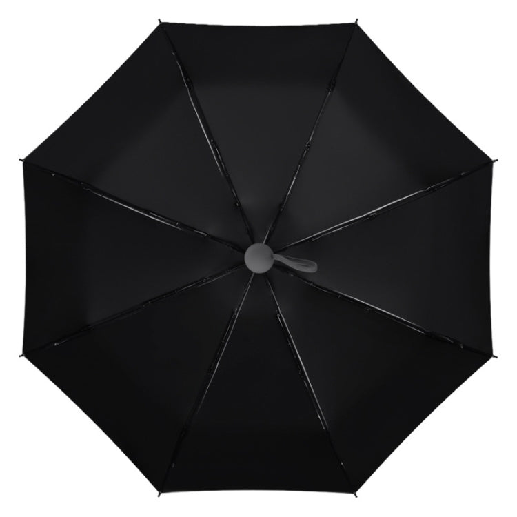 LY-0621 Five-Fold Six-bone Umbrella Simple Black Glue Sunscreen Umbrella(Ink Green) - Umbrellas by PMC Jewellery | Online Shopping South Africa | PMC Jewellery