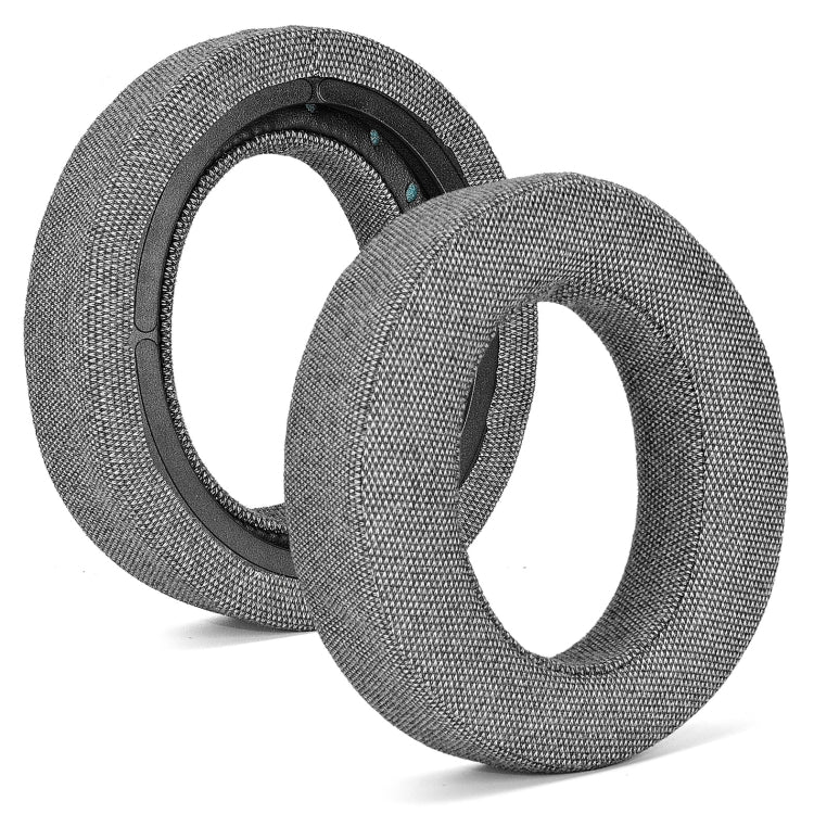 1Pair Earmuffs Earpads  for CORSAIR HS50 Pro HS60 Pro HS70 Pro(Grey Linen Thickened) - Earmuff & Pad by PMC Jewellery | Online Shopping South Africa | PMC Jewellery