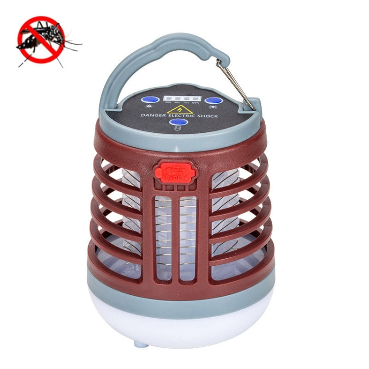 Outdoor USB Charging Lighting Mosquito Capture(W882 Brown) - free shipping - PMC TechLife - Order now!