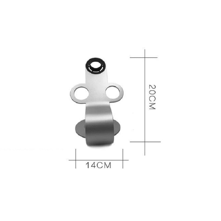 Punch Free Standing Hair Dryer Stand For Dyson 002 Silver - free shipping - PMC TechLife - Order now!