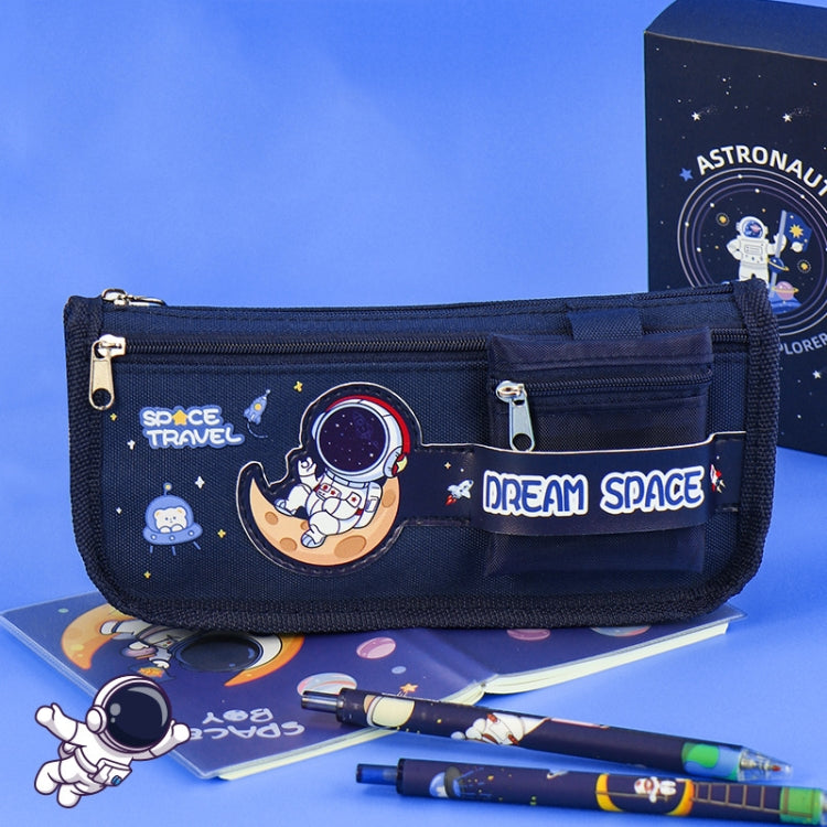 Cartoon Pencil Bag Large-capacity Primary School Stationery Bag With Handle, Color: Astronaut - Pen Holder by PMC Jewellery | Online Shopping South Africa | PMC Jewellery