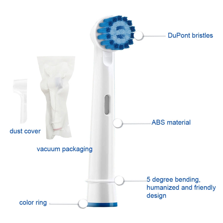 2 PCS For Oral-B Full Range of Electric Toothbrush Replacement Heads(Dental Flouse Cleaning) - Replacement Brush Heads by PMC Jewellery | Online Shopping South Africa | PMC Jewellery