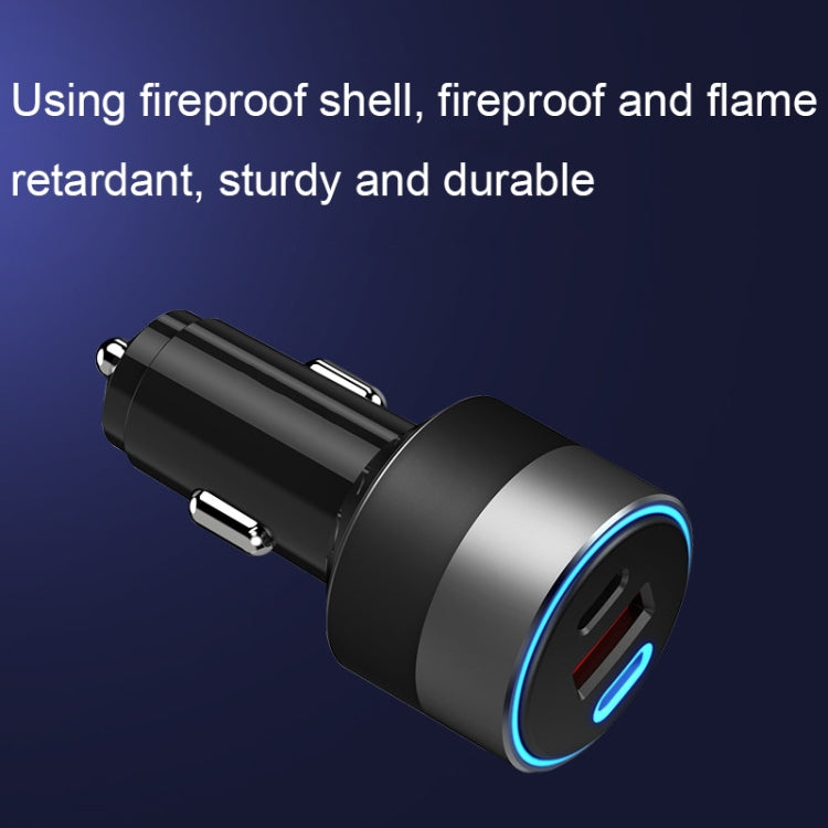 IBD353 Multifunctional Flame Retardant Car Phone Charger, Model: 1U2C 130W - Car Charger by PMC TechLife | Online Shopping South Africa | PMC TechLife