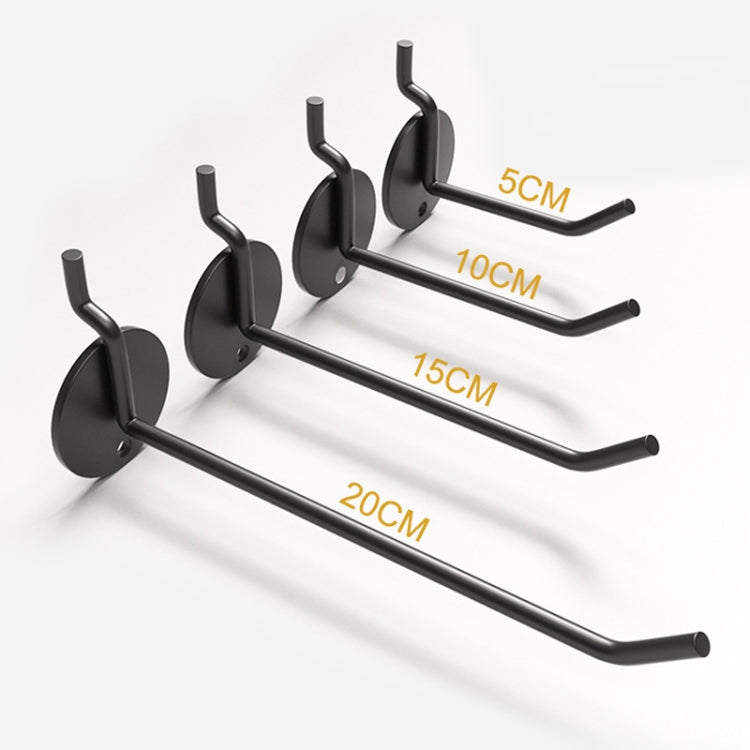 10 PCS Jewelry Accessories Display Orifice Plate Spray Hook, Length: 10cm(Black) - free shipping - PMC TechLife - Order now!