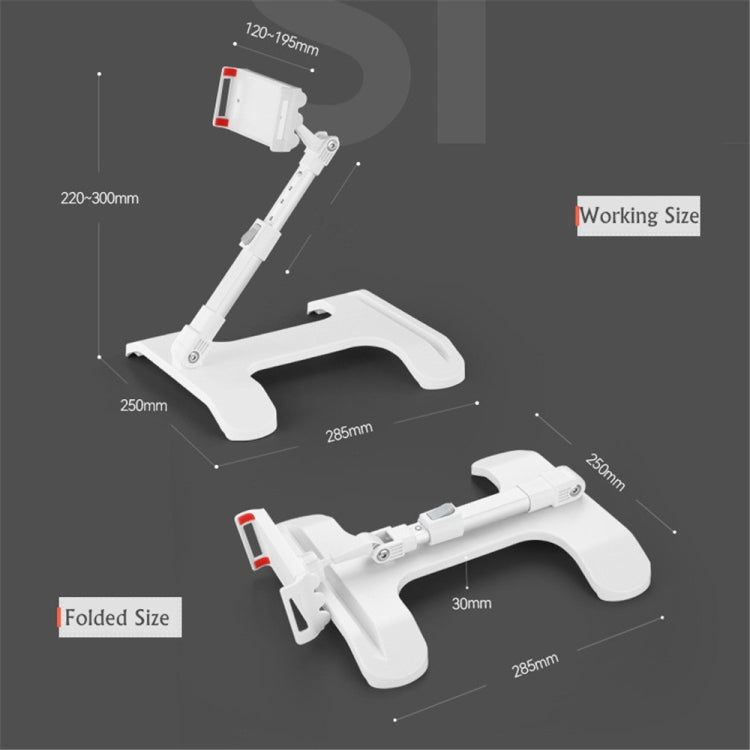 Mobile Phone Stand Bed Desktop Lap Tablet Stand Bedside Support Stand(Black) - Lazy Bracket by PMC TechLife | Online Shopping South Africa | PMC TechLife