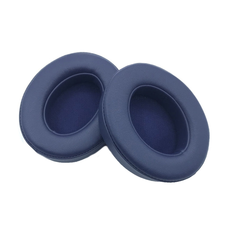 2 PCS Leather Soft Breathable Headphone Cover For Beats Studio 2/3, Color: Dark Blue - Earmuff & Pad by PMC Jewellery | Online Shopping South Africa | PMC Jewellery