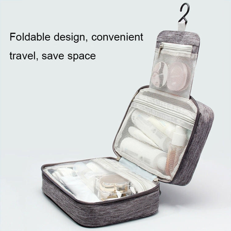 RH261 Foldable Travel Dry and Wet Separation Washing Bag(Grey) - Storage Boxes by PMC Jewellery | Online Shopping South Africa | PMC Jewellery