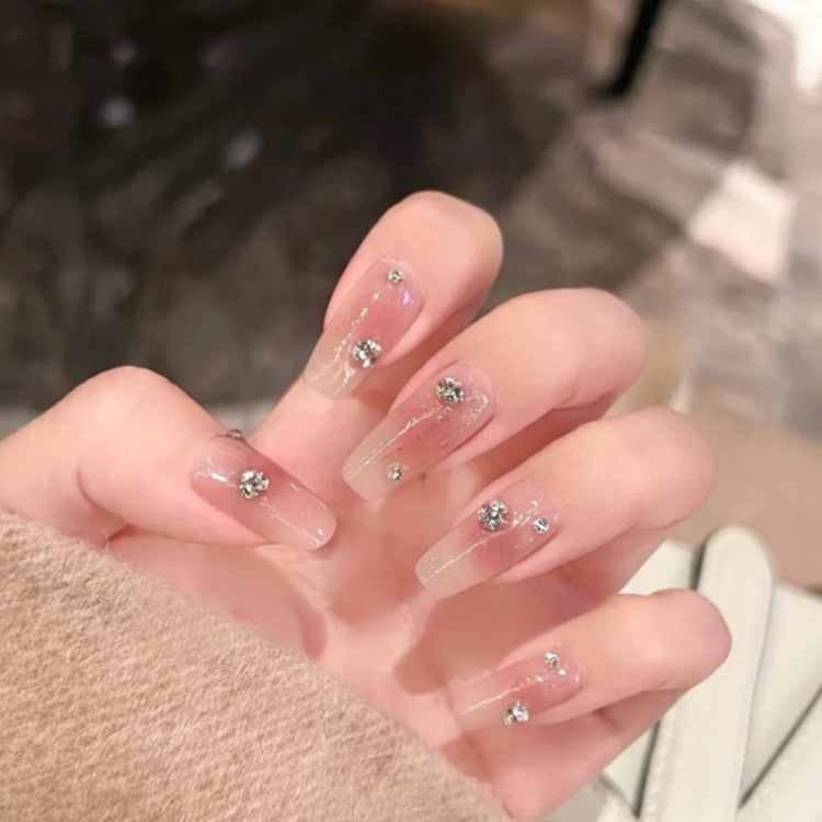 2 Sets Nail Art 6 Grid Pointed Bottom Diamond Nail Jewelry, Specification: 02 AB - Nail Stickers by PMC TechLife | Online Shopping South Africa | PMC TechLife | Buy Now Pay Later Mobicred