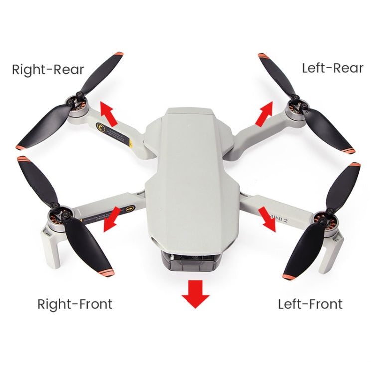Front and Rear Arm Tripod Shells For DJI Mavic Mini 2 / SE(Left Front) - For DJI Mavic Series by PMC TechLife | Online Shopping South Africa | PMC TechLife