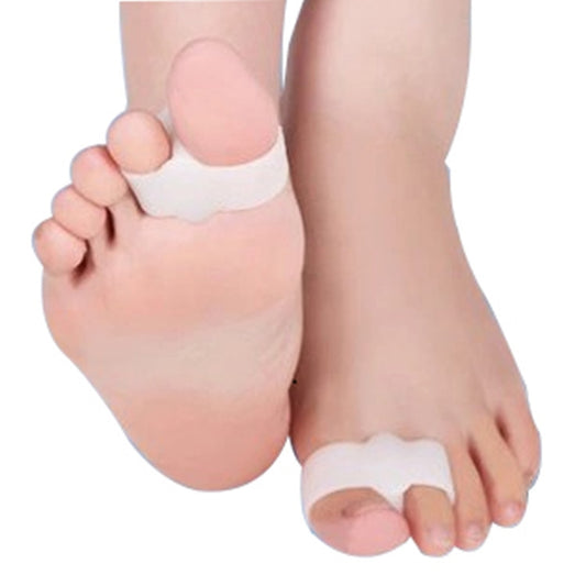 5 Pairs Double Ring Toe Separator Foot Care - Corrector by PMC Jewellery | Online Shopping South Africa | PMC Jewellery