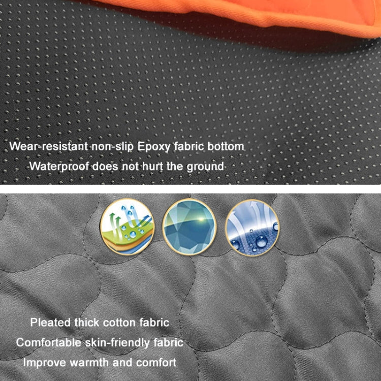 Winter Outdoor Camping Smart Portable Heating Sleeping Pad(Orange Red) - Camping Mats by PMC Jewellery | Online Shopping South Africa | PMC Jewellery | Buy Now Pay Later Mobicred