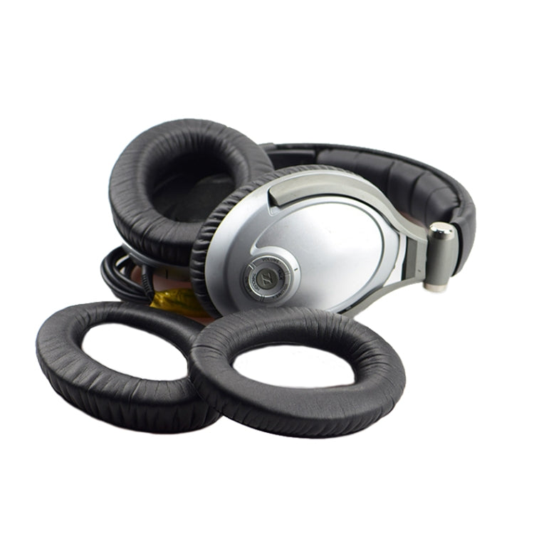 2 PCS Headset Earmuffs Sponge Case For Sennheiser PXC450/PXC350/PC350, Spec: Brown Velvet - Earmuff & Pad by PMC TechLife | Online Shopping South Africa | PMC TechLife