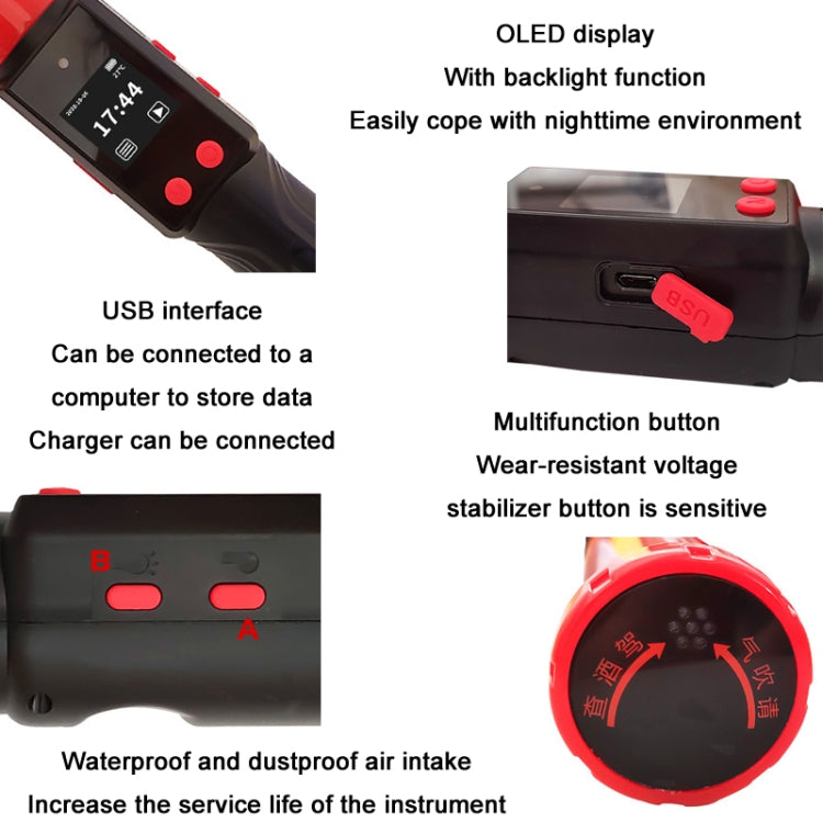 Air Blow Alcohol Tester Alcohol Concentration Test Stick - free shipping - PMC TechLife - Order now!