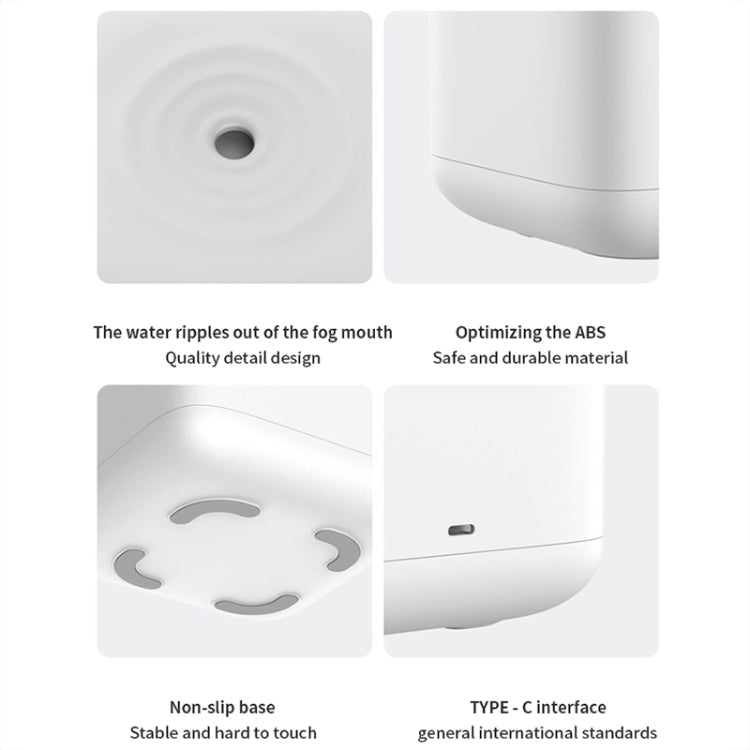 W1 LED Smart Display Anti-Gravity Water Drop Humidifier(White) - free shipping - PMC TechLife - Order now!