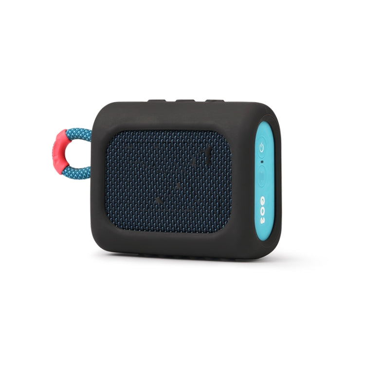 For JBL GO3 Dust-proof Silicone Case Anti-fall Speaker Case(Black) - Protective Case by PMC TechLife | Online Shopping South Africa | PMC TechLife