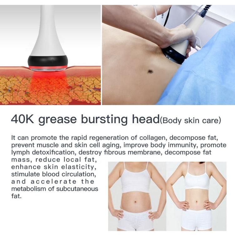 Beemyi 3 In 1 40K Ultrasonic Cavitation Body Slimming Machine RF Beauty Device EU Plug - Beauty Instrument by PMC TechLife | Online Shopping South Africa | PMC TechLife | Buy Now Pay Later Mobicred