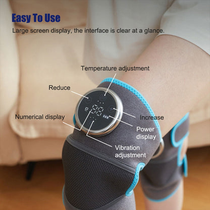 Electric Heating Therapy Knee Warm Knee Pad Brace Massage,Spec: Single With Vibration - Massage & Relaxation by PMC Jewellery | Online Shopping South Africa | PMC Jewellery