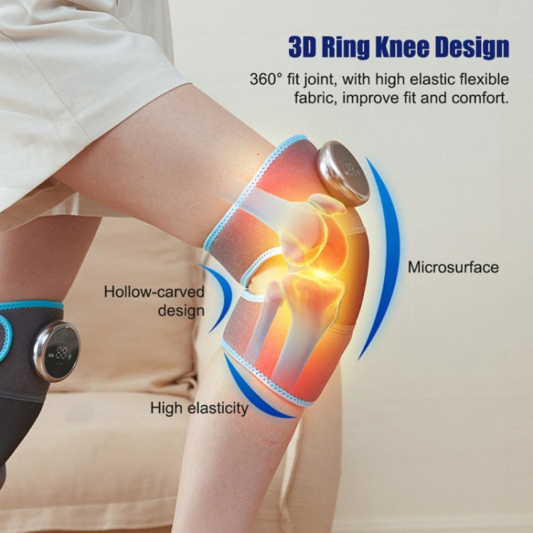 Electric Heating Therapy Knee Warm Knee Pad Brace Massage,Spec: Double With Vibration - Massage & Relaxation by PMC Jewellery | Online Shopping South Africa | PMC Jewellery