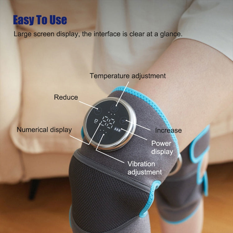 Electric Heating Therapy Knee Warm Knee Pad Brace Massage,Spec: Double With Vibration - Massage & Relaxation by PMC Jewellery | Online Shopping South Africa | PMC Jewellery