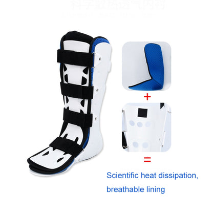 Calf Ankle Fracture Sprain Fixation Brace Plaster Shoe Foot Support Brace, Size: L Left(Short Section Without Baffle) - Mobility Aids by PMC Jewellery | Online Shopping South Africa | PMC Jewellery