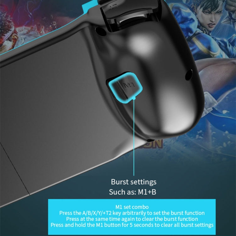 D3 Telescopic BT 5.0 Game Controller For IOS Android Mobile Phone(Green) - Controller Gamepad by PMC TechLife | Online Shopping South Africa | PMC TechLife