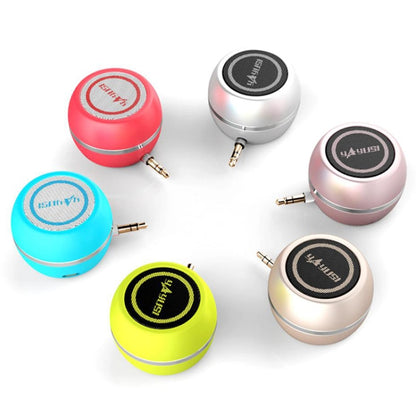 Yayusi A5 Mobile Phone Computer Plug In Audio Mini External Speaker, Color: Rose Gold - Mini Speaker by Yayusi | Online Shopping South Africa | PMC Jewellery