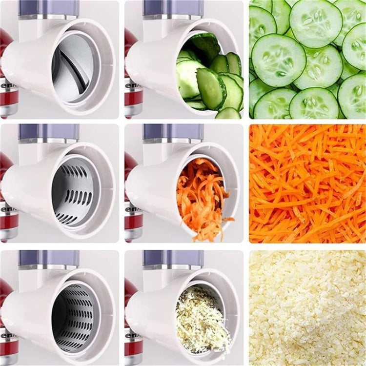 KA-08 For KitchenAid New Cutter Multi-functional Vegetable Cutter Accessories Slicer Grater(White) - Kitchen Machine Accessories by PMC TechLife | Online Shopping South Africa | PMC TechLife