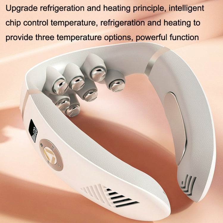 CW1 Household Electric Intelligent Pulse Peck Protector Peck Massager(White) - Massage & Relaxation by PMC Jewellery | Online Shopping South Africa | PMC Jewellery