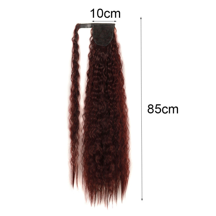 MST8568 Invisible Adhesive Bandage Wigs Corn Perm Long Ponytail Wigs(12H24) - Wigs by PMC Jewellery | Online Shopping South Africa | PMC Jewellery