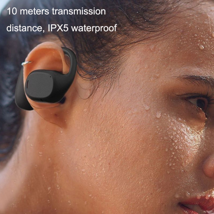 JS270 Wireless Bluetooth Headset Hanging Ear Business Sports Earphone(White) - Bluetooth Earphone by PMC TechLife | Online Shopping South Africa | PMC TechLife