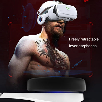 VR SHINECON G02EF+S9 Bluetooth Handle Mobile Phone 3D Virtual Reality VR Game Helmet Glasses With Headset - VR Headset by VR SHINECON | Online Shopping South Africa | PMC Jewellery