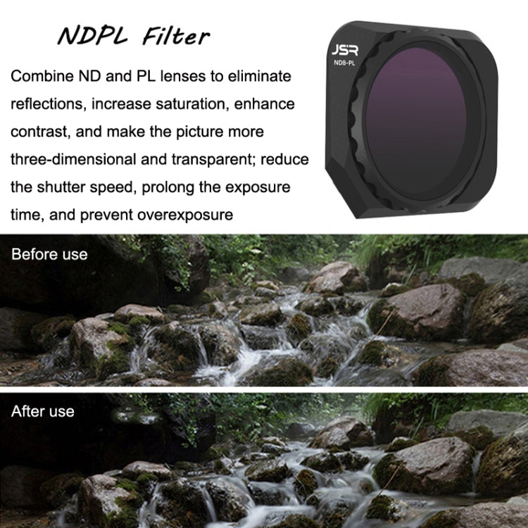 JSR JSR-1008 For DJI Mavic 3 Classic Youth Edition Drone Filter, Style: ND64PL - Lens Filter by JSR | Online Shopping South Africa | PMC TechLife | Buy Now Pay Later Mobicred
