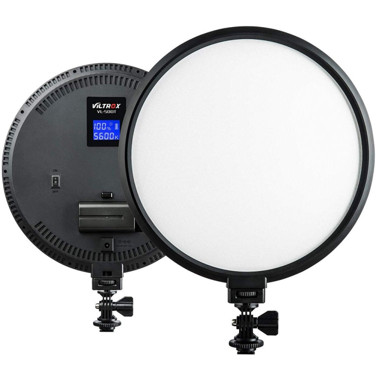 VILTROX VL-500T Intelligent Digital Display Circular LED Photography Fill Light - free shipping - PMC TechLife - Order now!