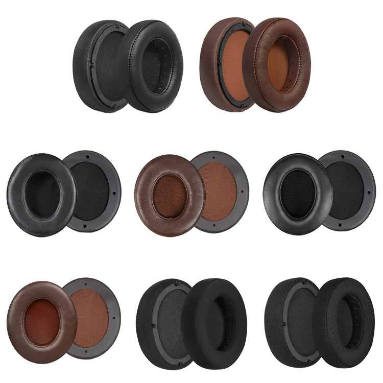 For Edifier W855BT 1pair Headset Soft and Breathable Sponge Cover, Color: Black Ice Silk - Earmuff & Pad by PMC TechLife | Online Shopping South Africa | PMC TechLife