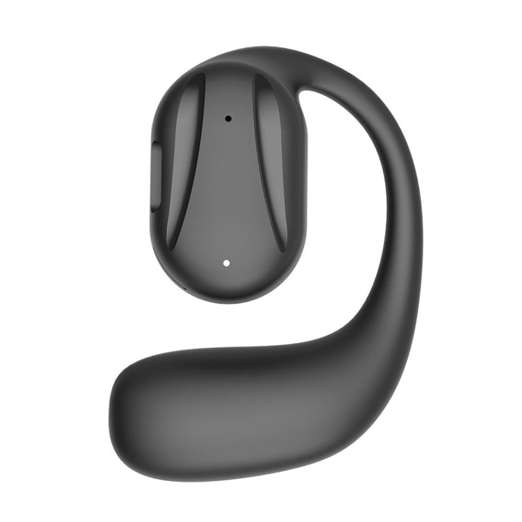 YJ77 Bluetooth 5.2 Ear-mounted OWS Bone Conduction Headset(Left Ear Black) - Bluetooth Earphone by PMC TechLife | Online Shopping South Africa | PMC TechLife