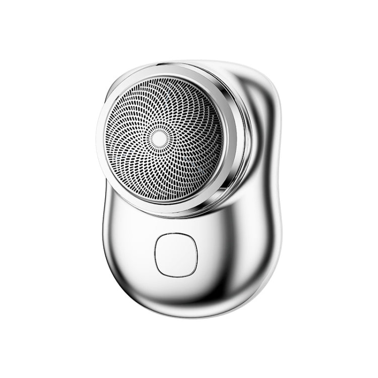 Electric Mini Shaver USB Rechargeable Water-resistant Portable Razor(Silver) - free shipping - PMC TechLife - Order now!