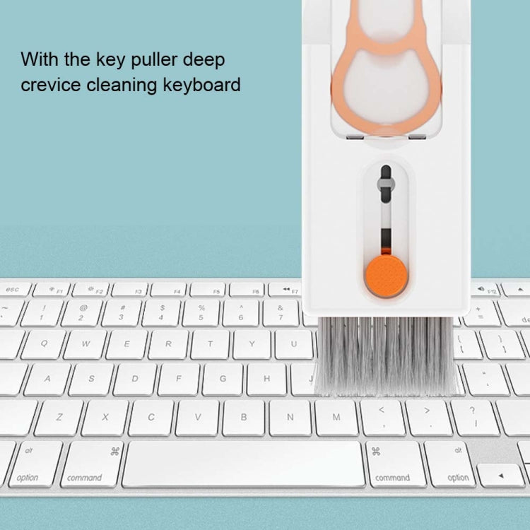 Q11 11-in-1 Multifunctional Bluetooth Headset Cleaning Pen Computer Keyboard Cleaning Kit(Orange Red) - Other Accessories by PMC TechLife | Online Shopping South Africa | PMC TechLife