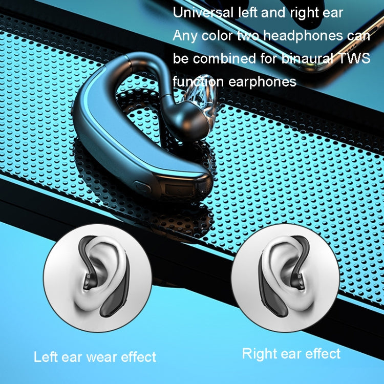 M-800 Left and Right Rotation Business Stereo Bluetooth Earphone(Grey) - Bluetooth Earphone by PMC TechLife | Online Shopping South Africa | PMC TechLife