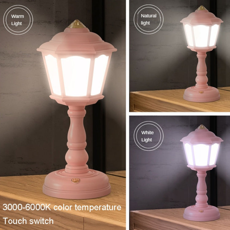 GIVELONG Retro Table Lamp USB Charging Small Night Light, Style: 322-3 Blue - Bedside Light by GIVELONG | Online Shopping South Africa | PMC TechLife | Buy Now Pay Later Mobicred