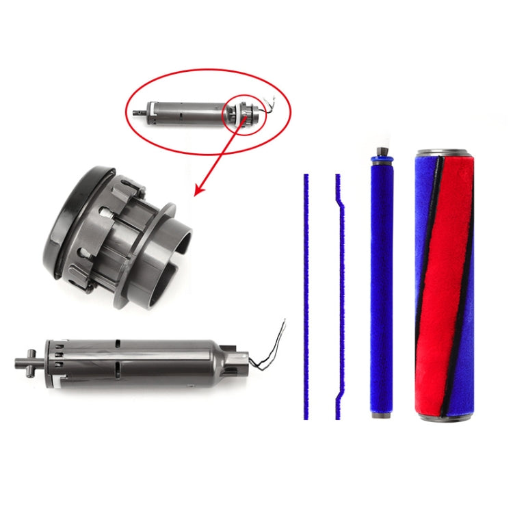For Dyson V6-V11 Motor Bearing Vacuum Cleaner Soft Roller Head Parts - free shipping - PMC TechLife - Order now!