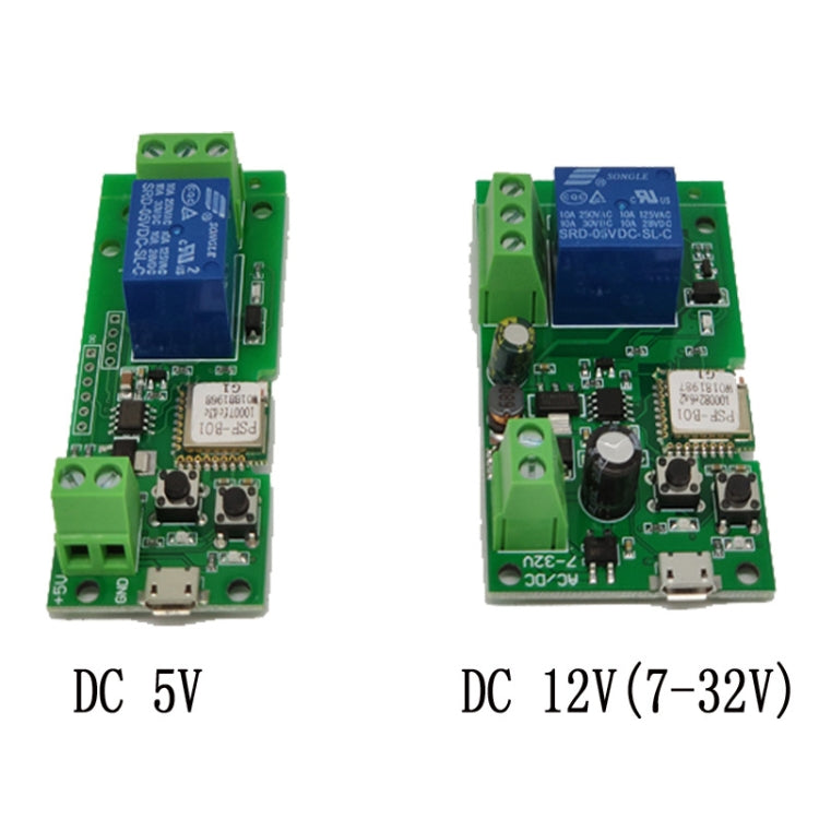 2pcs Sonoff Single Channel WiFi Wireless Remote Timing Smart Switch Relay Module Works, Model: 5V - free shipping - PMC TechLife - Order now!