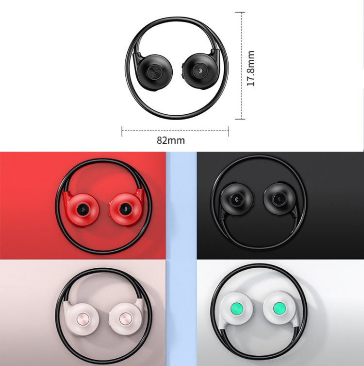 M1S Bone Conduction Stereo Vibrator Speaker Bluetooth Earphones(Green) - Bluetooth Earphone by PMC TechLife | Online Shopping South Africa | PMC TechLife