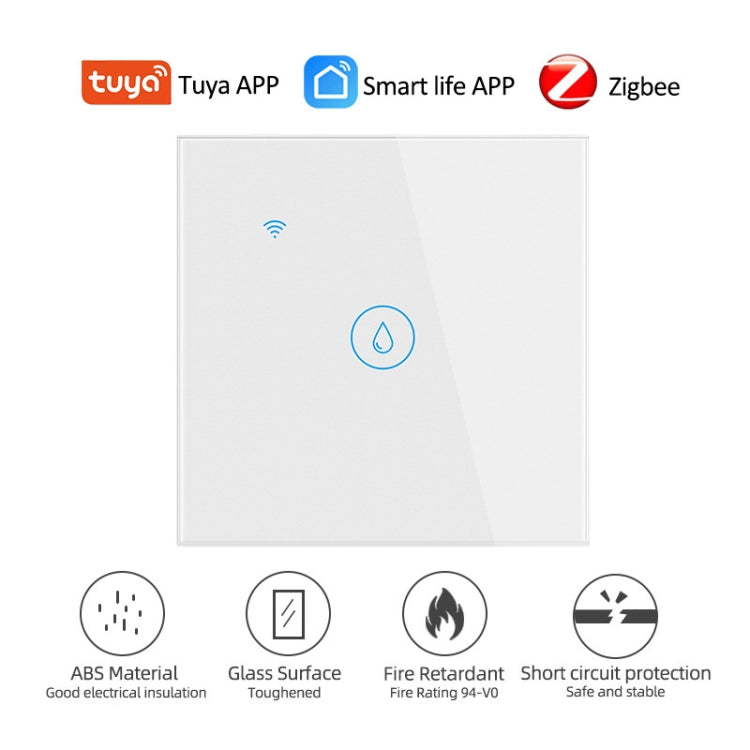 WIFI 20A Water Heater Switch Black High Power Time Voice Control EU Plug - Smart Switch by PMC TechLife | Online Shopping South Africa | PMC TechLife | Buy Now Pay Later Mobicred