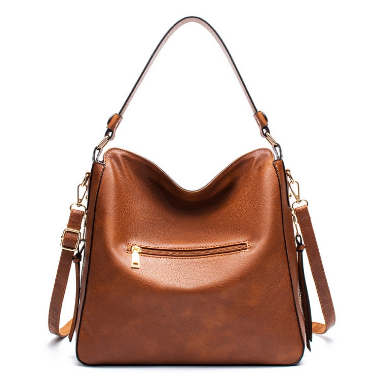 7871 Large Capacity Adjustable Leather Tote Bag Multi-compartment Shoulder Bag, Color: 2-In-1 Red - free shipping - PMC TechLife - Order now!