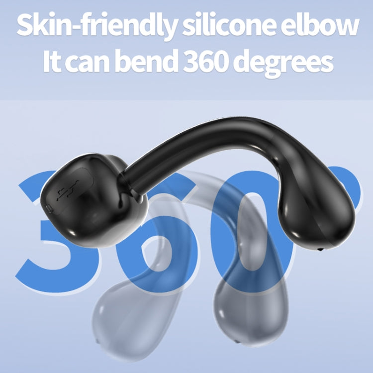 M10 IPX5 Waterproof Ear Clip Bluetooth Earphones, Style: Doble Black - Bluetooth Earphone by PMC TechLife | Online Shopping South Africa | PMC TechLife
