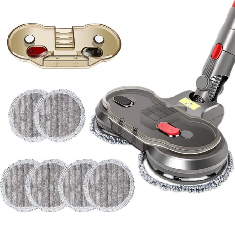 For Dyson V15 Vacuum Cleaner Electric Wet Dry Mopping Head With Water Tank & 6pcs Rag - free shipping - PMC TechLife - Order now!