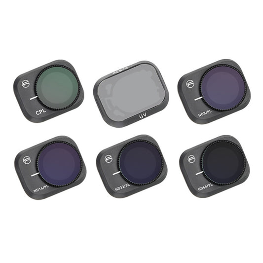 For DJI Mini 3 Pro RCSTQ PL Filters Drone Accessoires 6 In 1 UV+CPL+ND/PL 8/16/32/64 - Mavic Lens Filter by RCSTQ | Online Shopping South Africa | PMC Jewellery