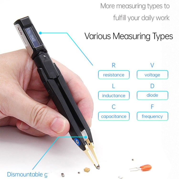 MINIWARE DT71 Measuring Digital Tweezers Signal Generator Multimeter - free shipping - PMC TechLife - Order now!